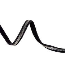 Bobine élastique spaghetti 25m noir