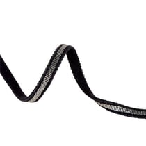 Bobine élastique spaghetti 25m noir