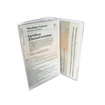 Etui Carte Grise Transparent