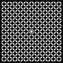 Pochoir Horloge Scandisweet 32 cm Cercles