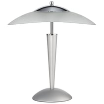 CRISTAL lampe LED gris métal