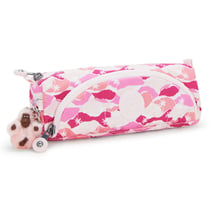 Trousse Kipling Cute 22 CM - 2 compartiments Pink Palm