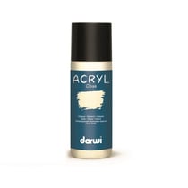 Peinture acrylique - Ivoire - Tous supports - Opaque - Indélébile - Darwi - 80ml
