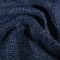 Tissu d'ameublement Normandie uni Bleu marine