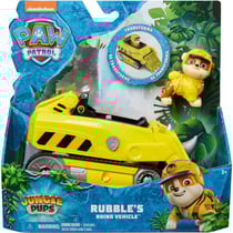 Coffret pat patrouille jungle pups : tout terrain + ruben - vehicule transformable - figurine chien - paw patrol - spin master