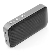 Mini Enceinte Bluetooth Ultra-Mince Portable Extérieure Support Carte TF et Appel Mains-Libres Noir YONIS