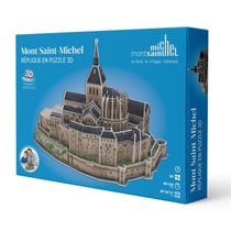 Puzzle 3D 125 pièces - Mont Saint-Michel - Megableu