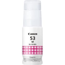 Bouteille d'encre - CANON - GI-53M - Magenta - Compatibilité PIXMA G650 et G550 - (4681C001)