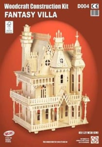 Maquette en bois Fantasy Villa (manoir)