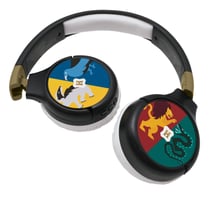 Casque 2 en 1 Harry Potter Bluetooth et Filaire avec limitation de son