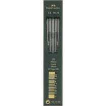 Mine de rechange pour porte-mine Faber-Castell - Noir - HB - 2 mm - Lot de 5