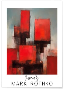 Affiche Mark Rothko n°12 | A3 : 29,7x42cm