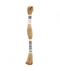 Fil à broder mouliné Uni - Rico Design 231 Marron