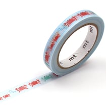 Masking Tape - Crabes - 0,7 cm x 7 m