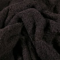 Tissu Eponge Premium 400 g/m² Noir