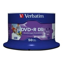 Verbatim - DVD+R DL 8,5 Go 8x - Pack de 50