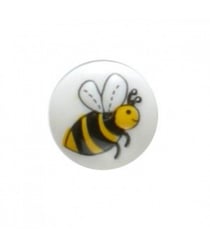 Carte de 3 boutons Abeille 18mm - Distrifil Multicolore