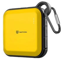 Tactical Powerbank 10050mAh avec Lampe Intégrée Antichoc et Étanche USB et USB-C Jaune