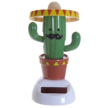 Figurine - Cactus avec un sombrero - Humour - Décoration - Bureau