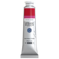 Peinture à l'huile - Extra-fine - Rouge rubis - 388 - Lefranc Bourgeois - 40ml