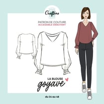 Patron Craftine Blouse Goyave - Format Papier