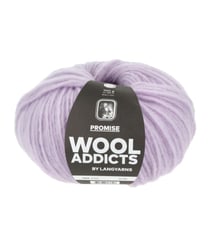 Pelote de laine PROMISE de Wool Addicts - 100gr – Laine Mérinos Extrafine & Polyamide 146 Violet