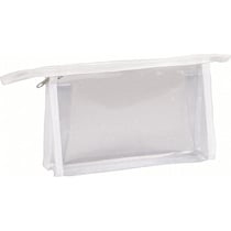 Trousse - Rectangulaire - Paillettes - Plastique - Transparente - 22 x 4 x 14 cm