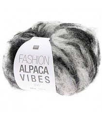 Pelote de laine FASHION ALPACA VIBES AR - Rico Design 01 Noir