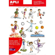 Apli Agipa - Gommettes les sports x 54
