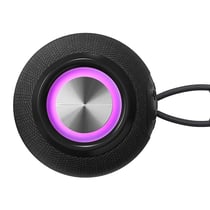 Enceinte Bluetooth Portable Son Stéréo Anti-Poussière Waterproof Autonomie 3h Noir YONIS
