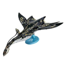 ICONX - AVATAR La Voie de l'Eau / ILU - Maquette 3D en métal avec 2 feuilles multicolorées