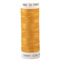 Fil à coudre polyester 100m made in France - or 145