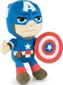Peluche avengers : captain america 31 cm - marvel - personnage dc - peluche licence