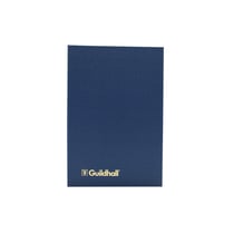 Piqûre comptable Guildhall 4 col A4 - Bleu - Exacompta