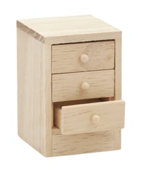Commode miniature (4X6X4,5cm) - Rico Design Bois
