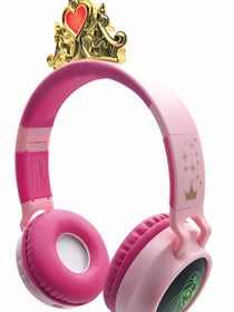 Casque lumineux pliable Bluetooth et filaire Princesses Disney avec limitation du volume