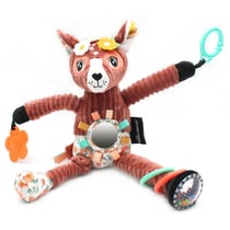 Peluche d'activités nomade Mélimélos la biche - Les Déglingos