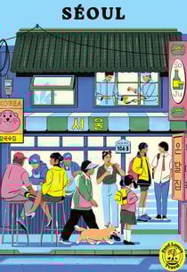 Puzzle 1000 pièces - S��oul - Hachette