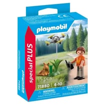 PLAYMOBIL Special plus - sauvetage d'un faon par un drone - 71880