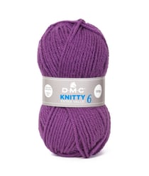 Fil à tricoter Knitty 6 - 100GR - DMC Just Knitting Violet (701)