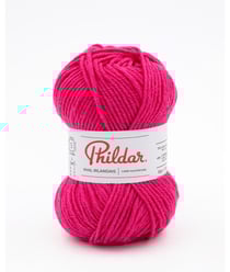 Découvrez le Phil Irlandais de Phildar: Le Fil Classique en Laine Torsadée Fuchsia Rose