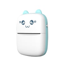 Mini Imprimante Thermique Bluetooth Portable Pour Photos Et Devoirs Bleu YONIS