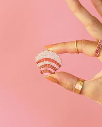 Patch brodé - Coquillage