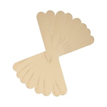 160 bâtonnets plats en bois 15 cm