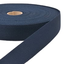 Bobine 20m sangle bleu marine