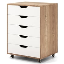 Caisson mobile 49 x 40 x 65 cm 5 tiroirs rangement pratique