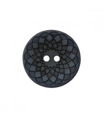 Carte de 3 boutons rosace 2 trous 20mm - Prym Gris Fonce