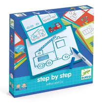 Apprendre à dessiner Step by step Arthur and Co - Djeco