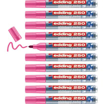 Lot de 10 marqueurs pour tableaux blancs - EDDING - Rose - Pointe 1,5-3 mm