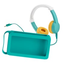 Pack accessoires pour Ma Fabrique à Histoires - Casque audio Octave et Coque Odile de protection Verte